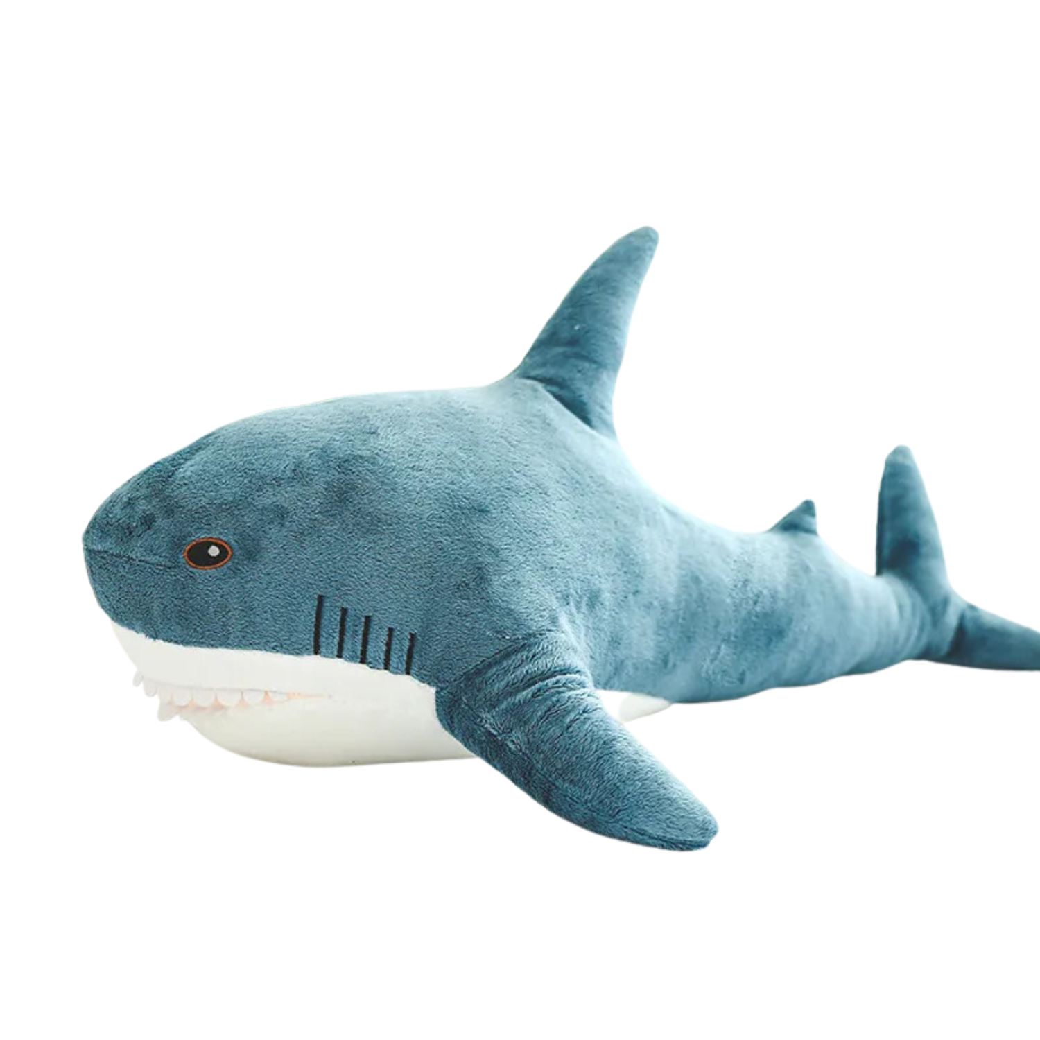 Мягкая игрушка-подушка обнимашка Nano Shot акула, 120 см мягкая плюшевая игрушка обнимашка nano shot хеллоу китти hello kitty 30 см