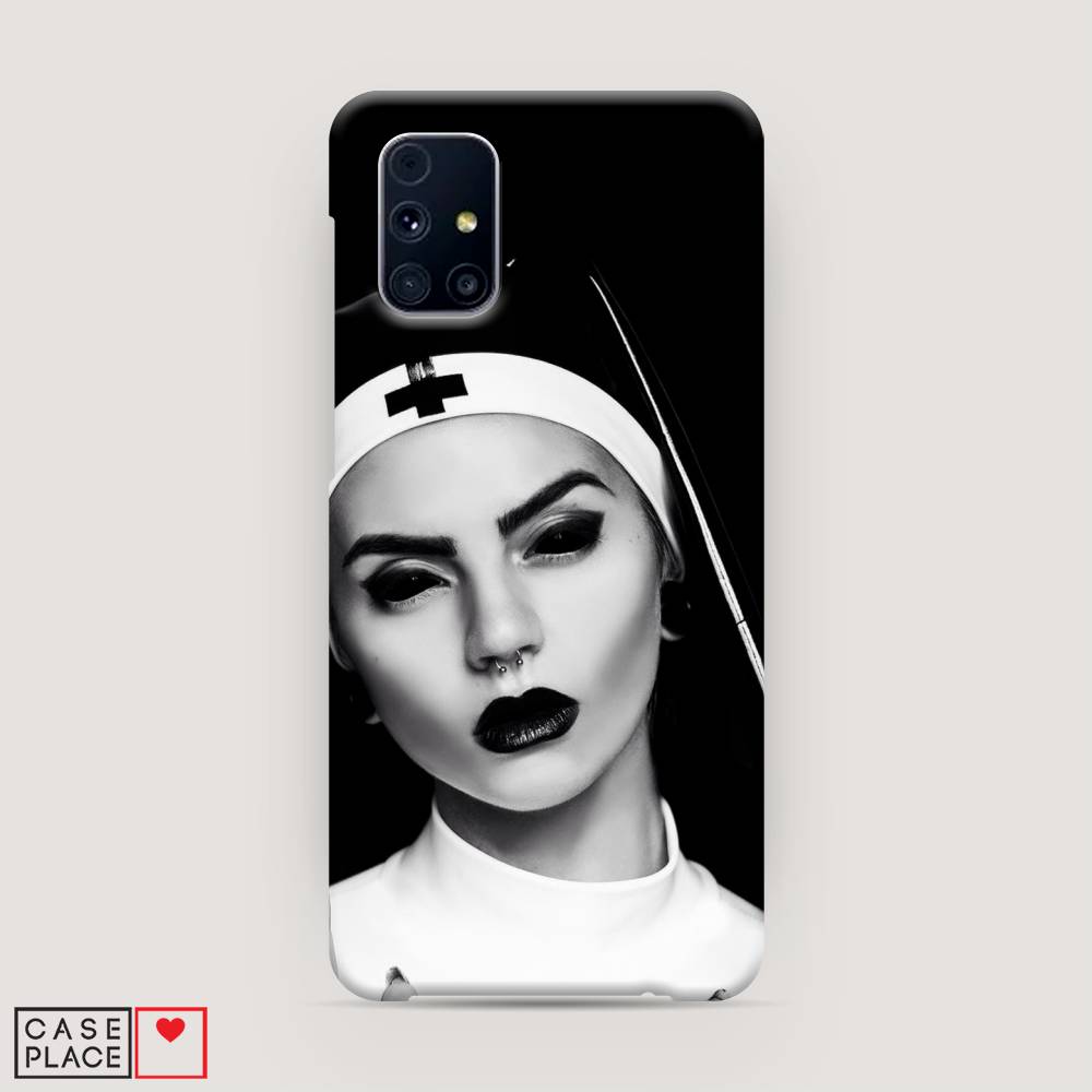 

Чехол Awog "Черная монашка" для Samsung Galaxy M31s, 2101420-7