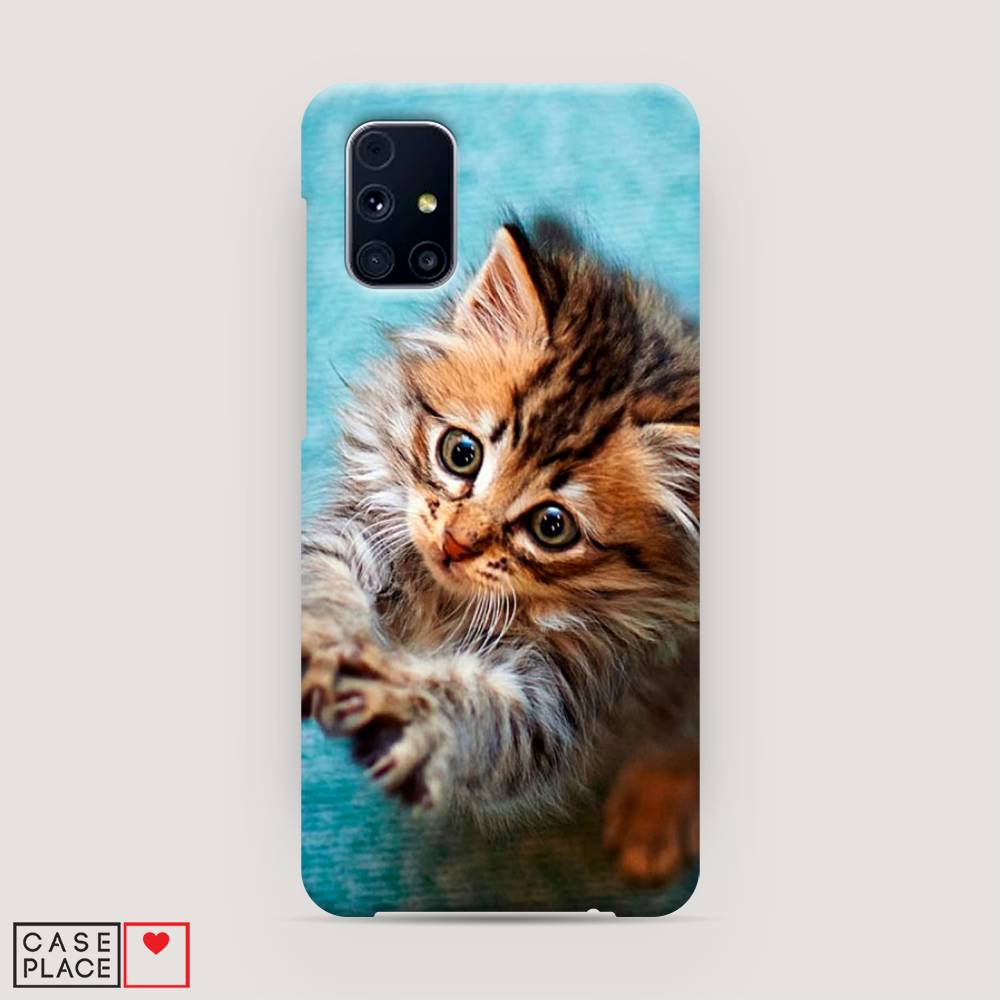 

Чехол Awog "Котенок просит есть" для Samsung Galaxy M31s, 2101420-1