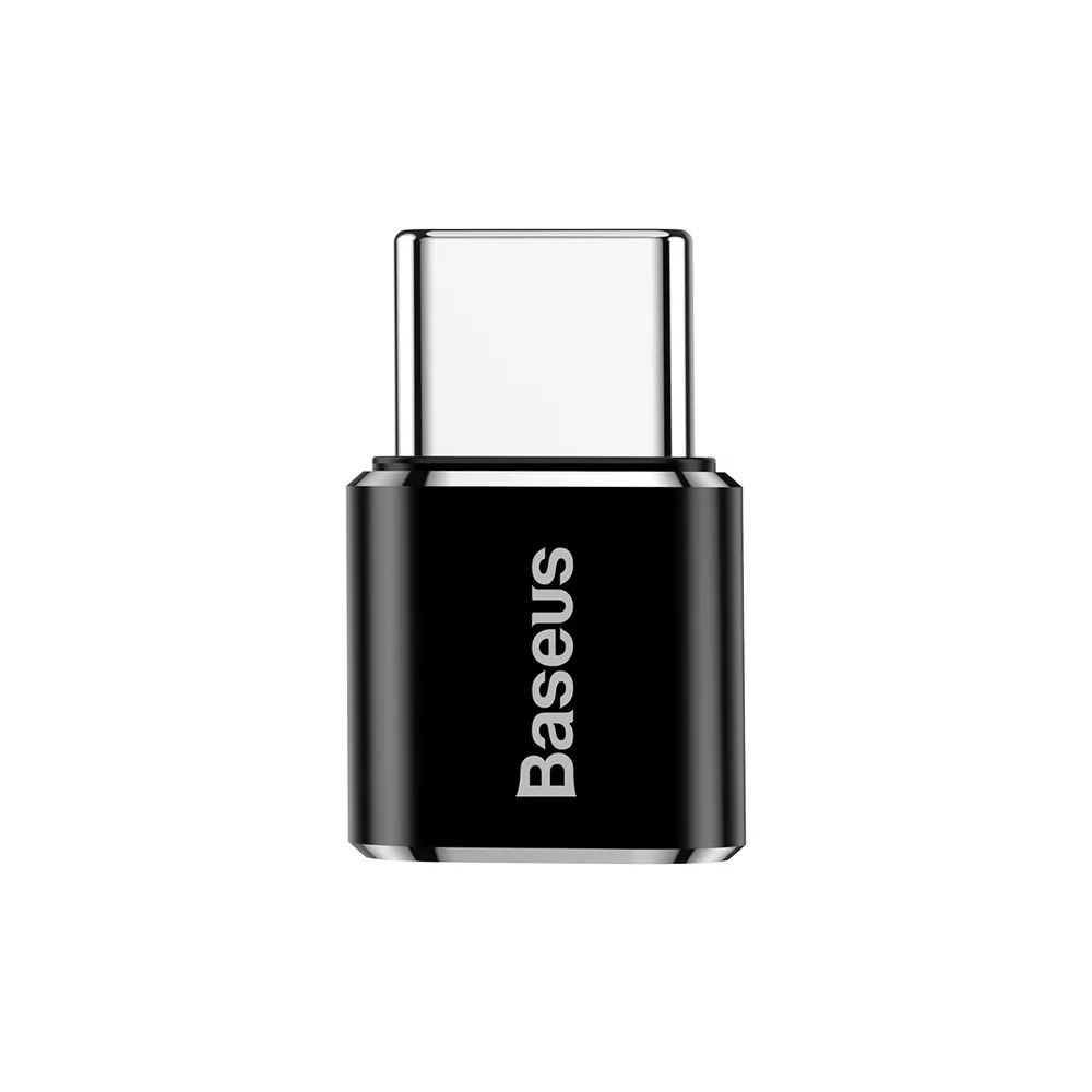 

Адаптер Baseus Mini Micro female to Type-C male adapter converter Rose, Черный