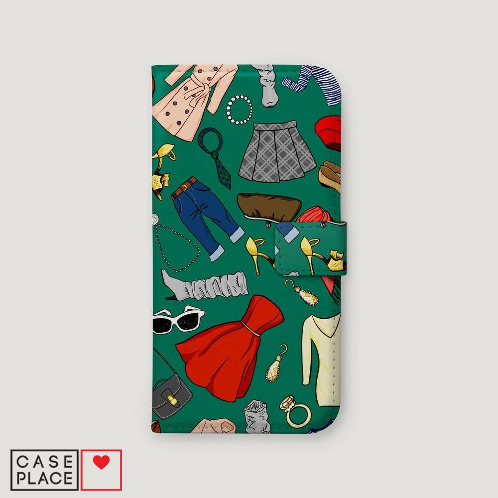 

Чехол Awog на Honor 20 Lite 2020 "Тренды фон 60 book", Зеленый, 611285-1