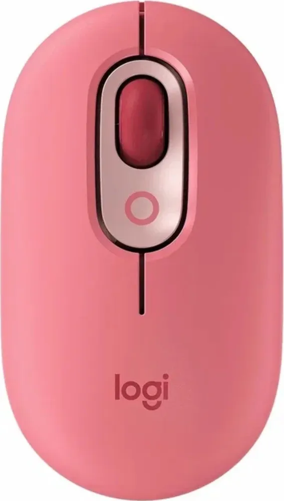 Беспроводная мышь Logitech POP Mouse Pink (910-006548)