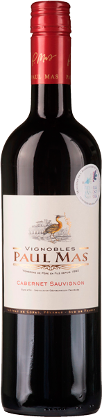 

Вино Paul Mas Cabernet Sauvignon Pays d'Oc Red Dry, 750 мл