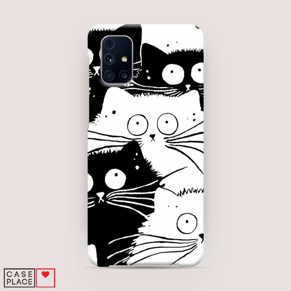 

Чехол Awog "Коты черно-белые" для Samsung Galaxy M31s, 2101420-1