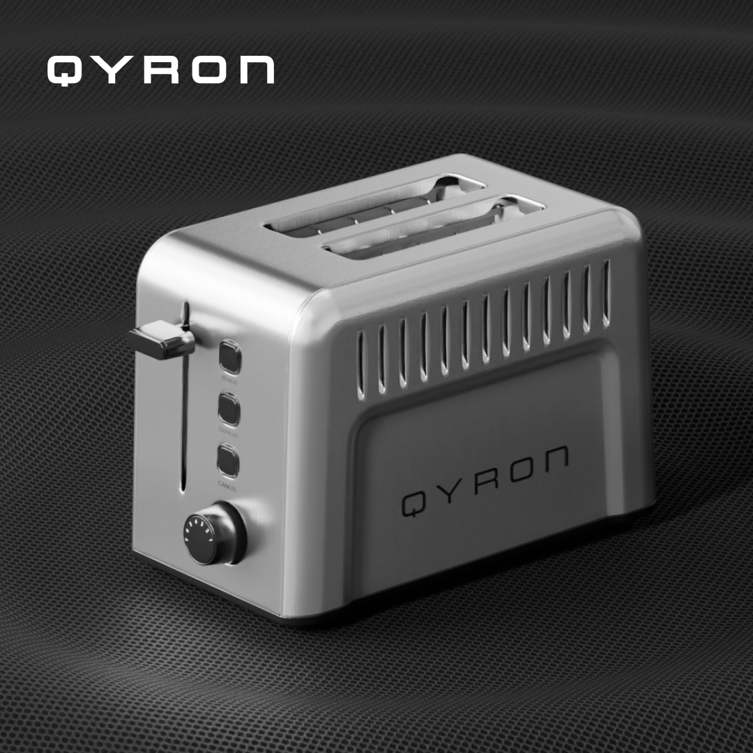 Тостер QYRON TS601 серебристый