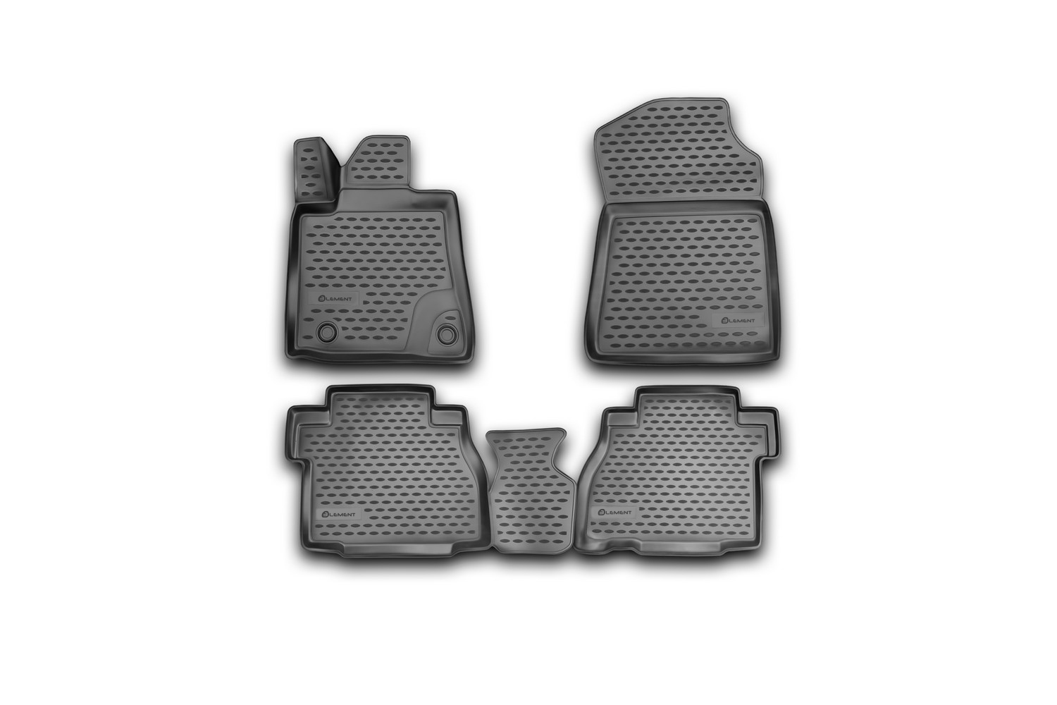 фото Коврики 3d в салон toyota tundra double cab/crew max, 2007-2013 (usa) (полиуретан) element