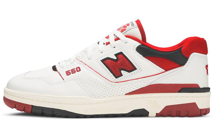 

Кеды унисекс New Balance Aim Leon Dore NB 550 белые 43 EU, Белый, Aim Leon Dore x New Balance NB 550