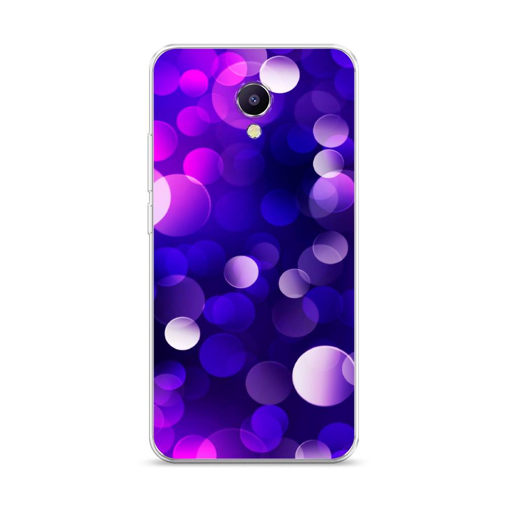 

Чехол на Meizu M5 Note "Абстракция 27", Фиолетовый, 71650-3