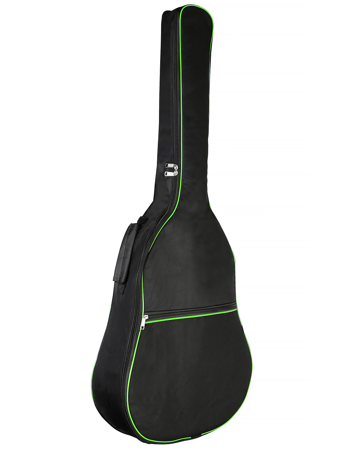 фото Чехол для классической гитары кант зелёный tutti гк-2 green