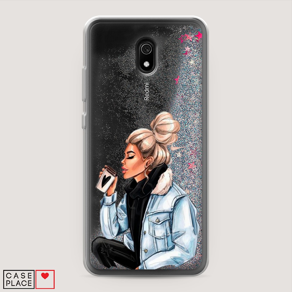 

Чехол Awog на Xiaomi Redmi 8A "Cute girl", Разноцветный, 37291-1