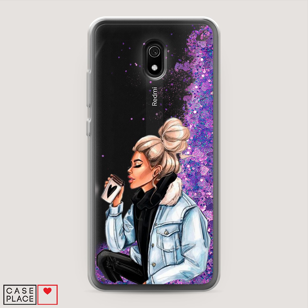 

Чехол Awog на Xiaomi Redmi 8A "Cute girl", Разноцветный, 37292-1