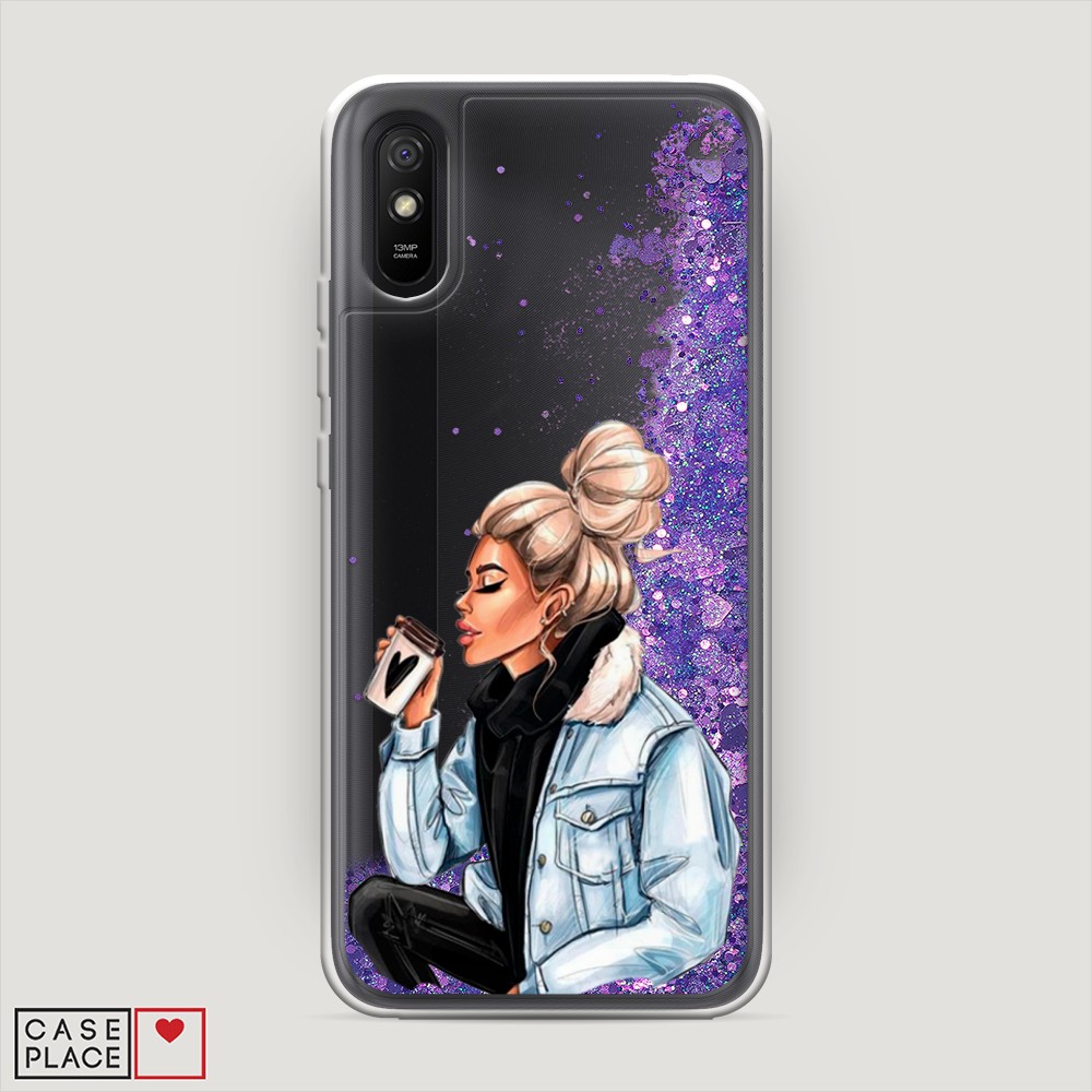 

Чехол Awog на Xiaomi Redmi 9A "Cute girl", Разноцветный, 38992-1