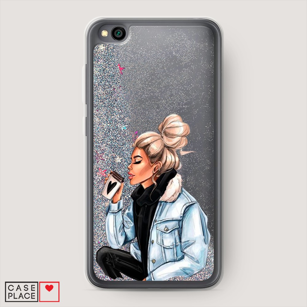 

Чехол Awog на Xiaomi Redmi Go "Cute girl", Разноцветный, 35191-1