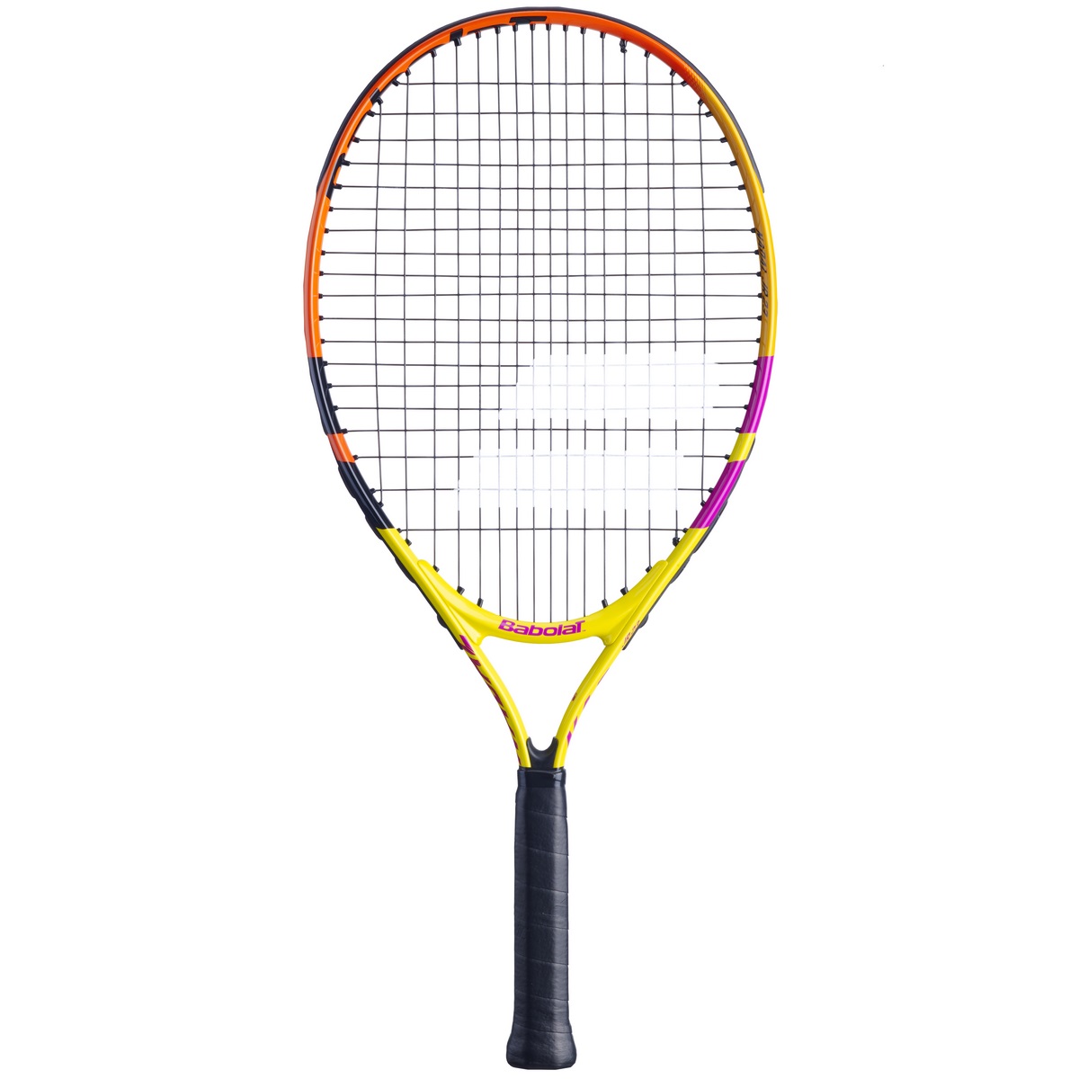 Ракетка для большого тенниса Babolat Nadal Jr 23 140456-100 желтый/оранжевый