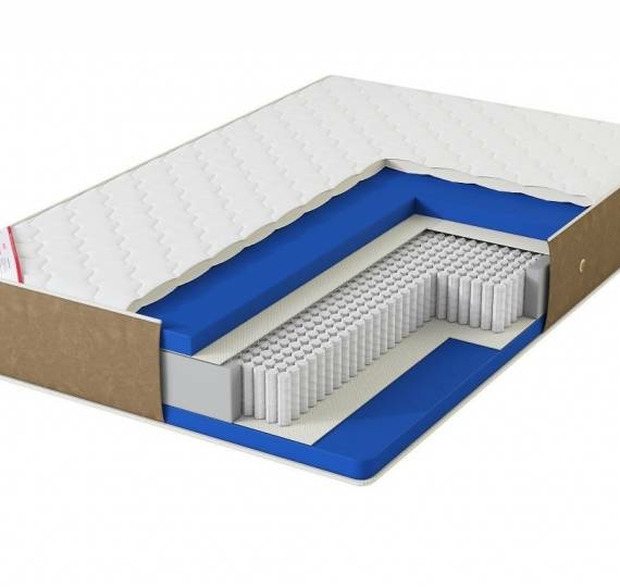 

Матрас Virtuoz Color Premium Bravo 120х190, Бежевый;белый;серый;серебристый, Bravo