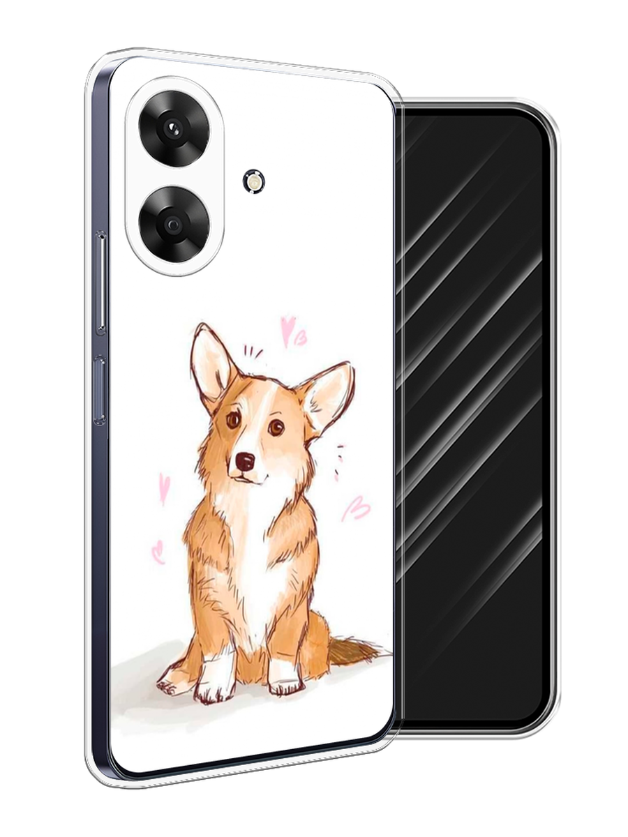 

Чехол Awog на Realme Note 60 "Корги любовь", Бежевый;белый, 2518550-1