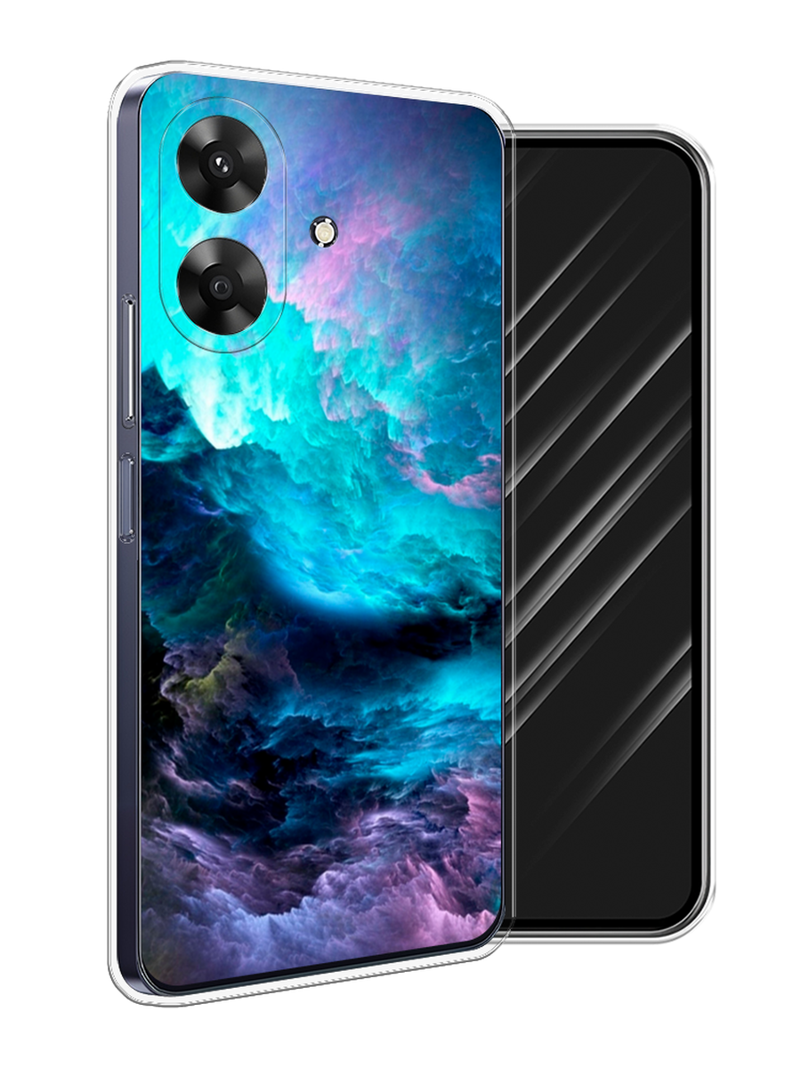 

Чехол Awog на Realme Note 60 "Бирюзовое небо", Бирюзовый;фиолетовый;черный, 2518550-1
