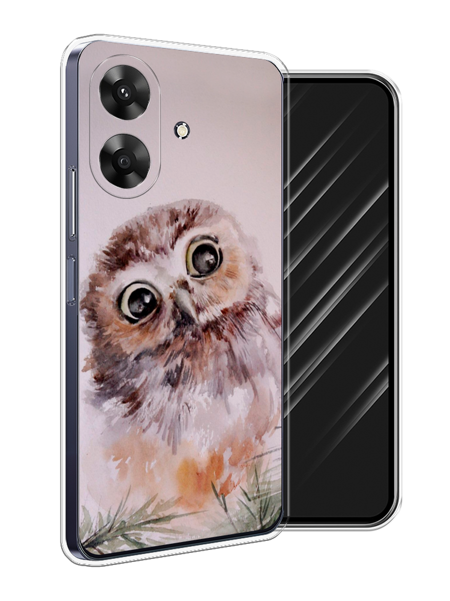 

Чехол Awog на Realme Note 60 "Сова на розовом", Розовый;коричневый, 2518550-1