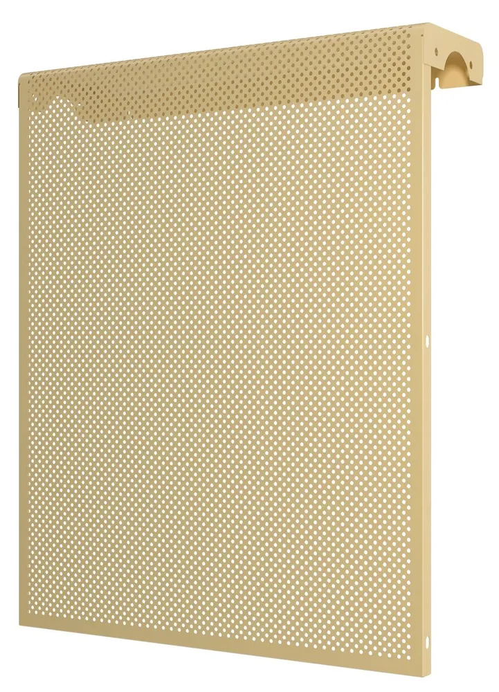 

5 ДМЭР беж, Экран радиаторный, серия ДМЭР, просечно-вытяжной, 490х610х140, 5-и секционный,