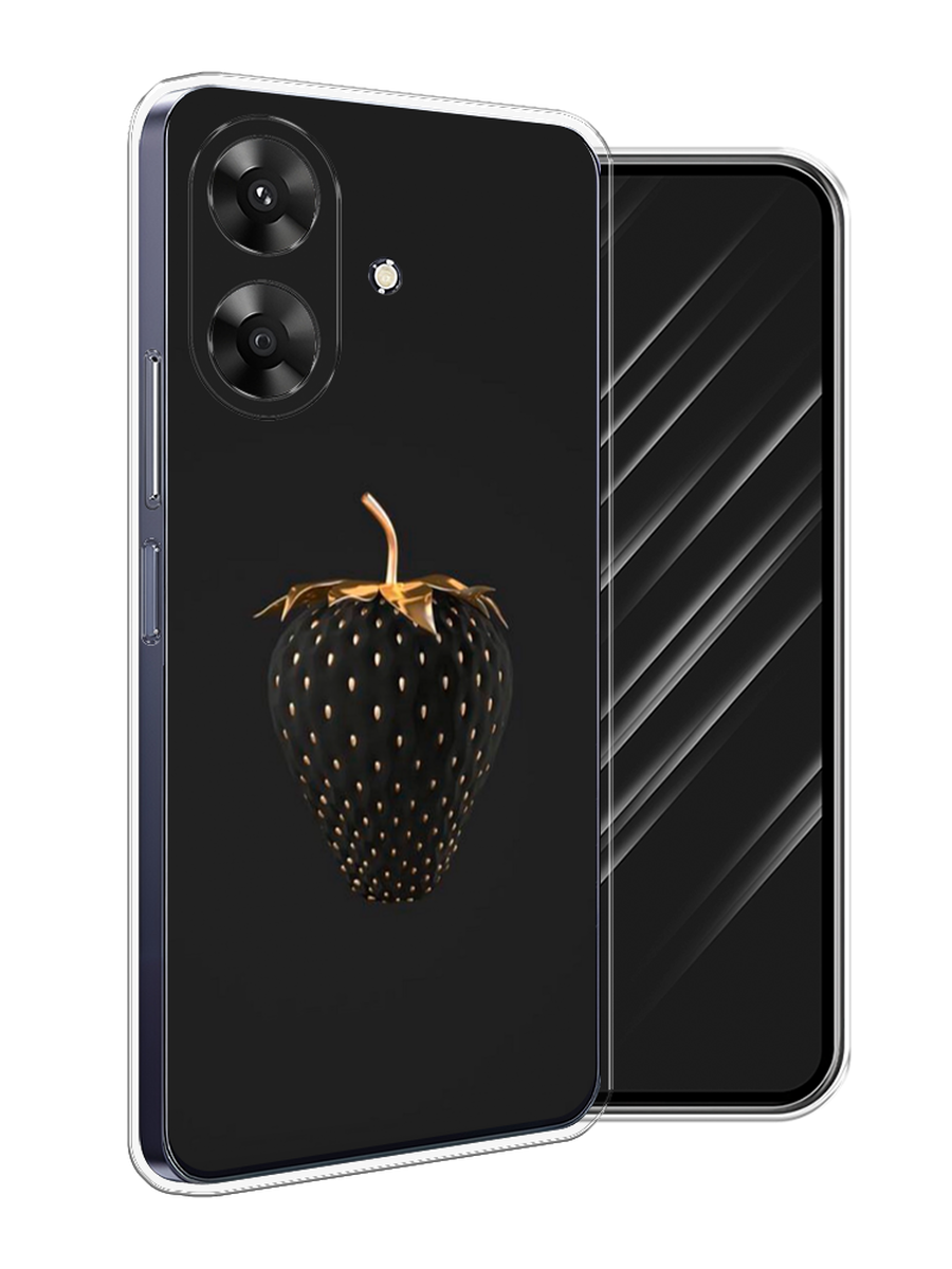 

Чехол Awog на Realme Note 60 "Черно-золотая клубника", Черный;золотистый, 2518550-1