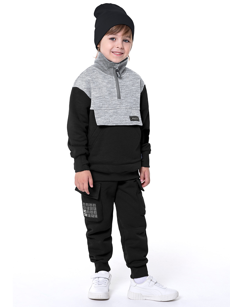 

Костюм спортивный детский NIKASTYLE 7т13724, серый, 122, 7т13724