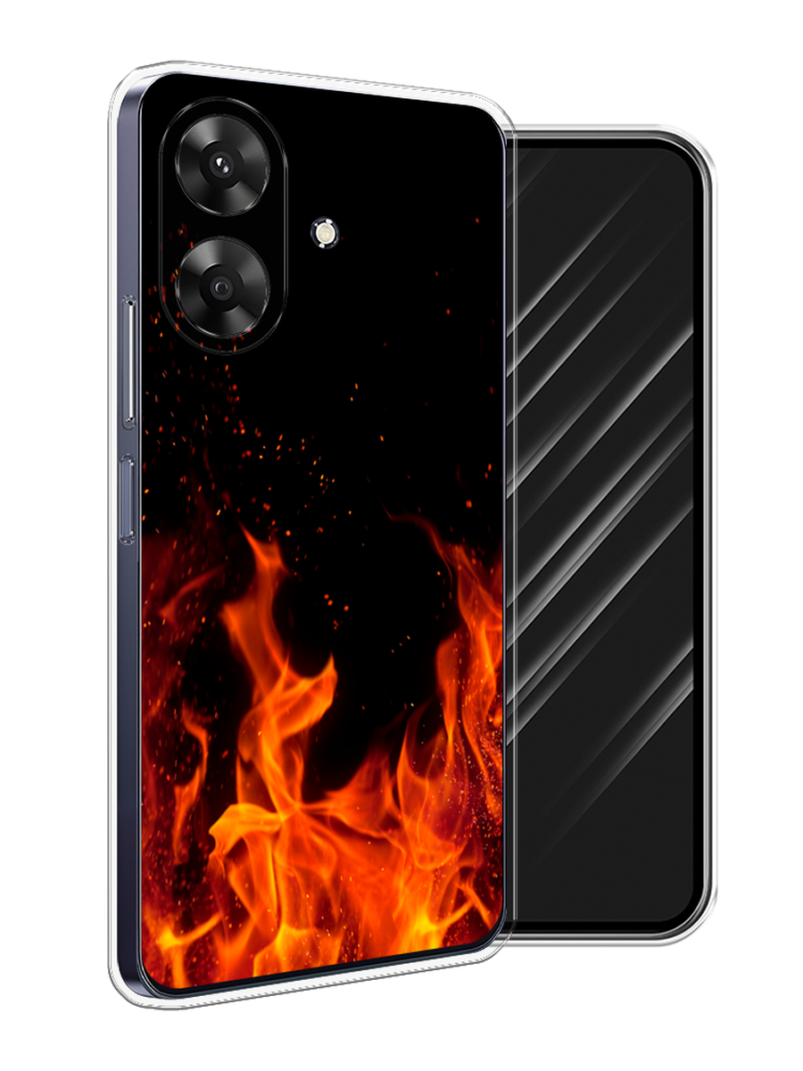 

Чехол Awog на Realme Note 60 "Все в огне", Оранжевый;черный, 2518550-1