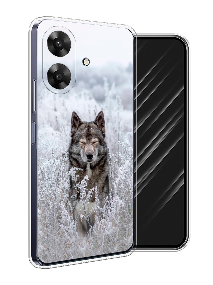 

Чехол Awog на Realme Note 60 "Волк в поле", Белый;черный, 2518550-1