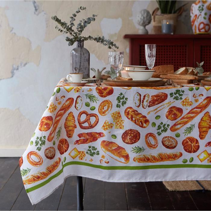 

Скатерть "Доляна" Bread 110х144 см, 100% хлопок, 164 г/м2