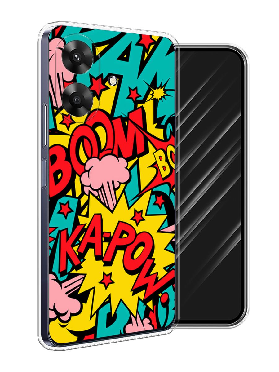 

Чехол Awog на Realme Note 60 "Постер pop art", Бирюзовый;желтый;красный, 2518550-1