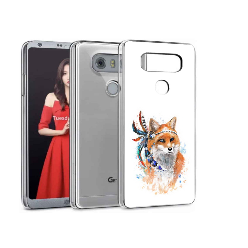 

Чехол MyPads Tocco для LG G5 инду лиса, Прозрачный, Tocco