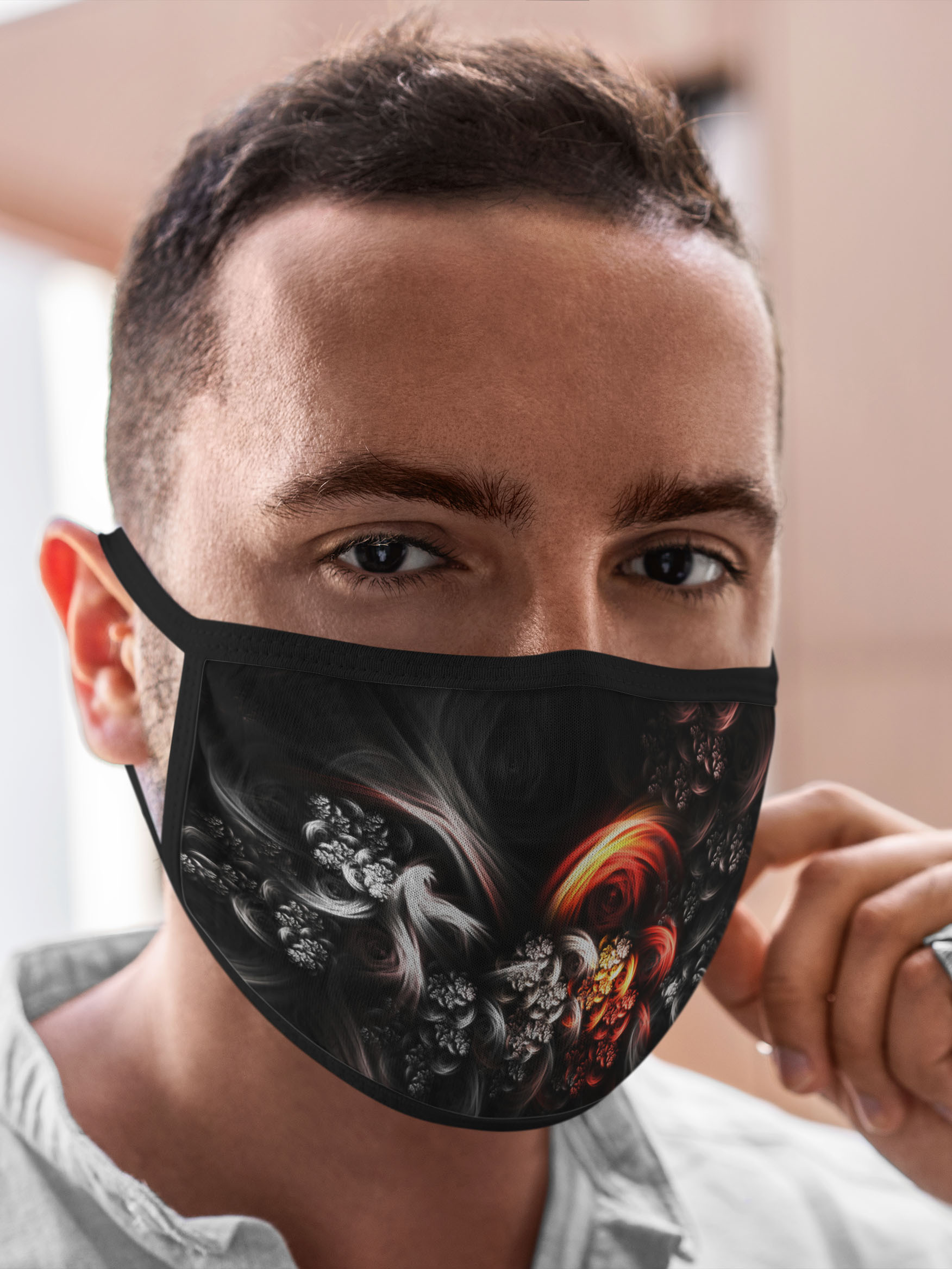 

Многоразовая маска унисекс Burnettie Текстуры Fractals, Разноцветный, Текстуры Fractals