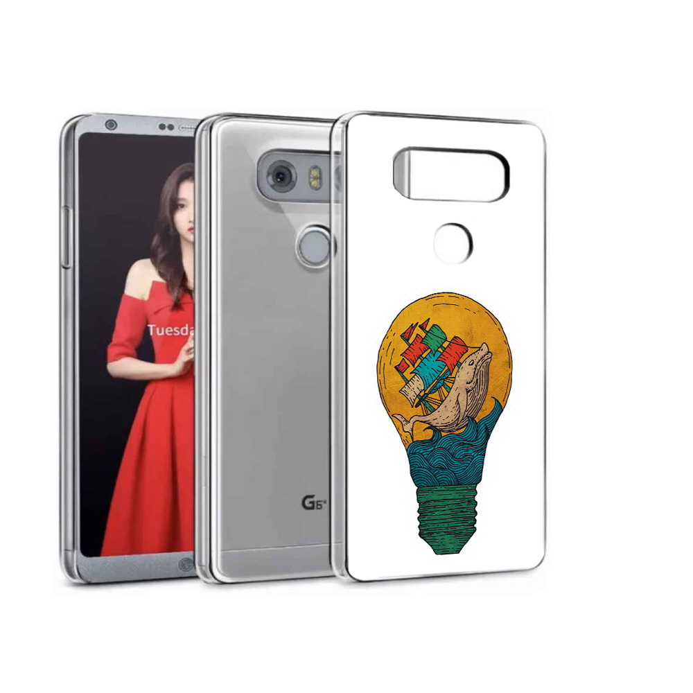 

Чехол MyPads Tocco для LG G5 кит в лампочке с парусами, Прозрачный, Tocco