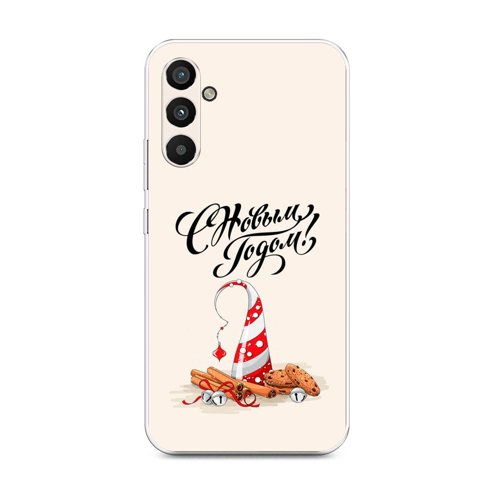 

Чехол на Samsung Galaxy A34 5G "Подарки на Новый Год", Бежевый;красный;черный, 2107850-5