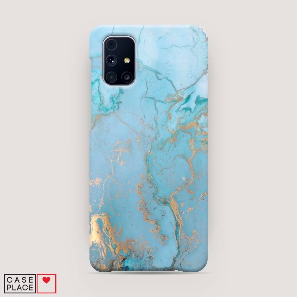 

Чехол Awog "Голубой мрамор рисунок" для Samsung Galaxy M31s, 2101420-2