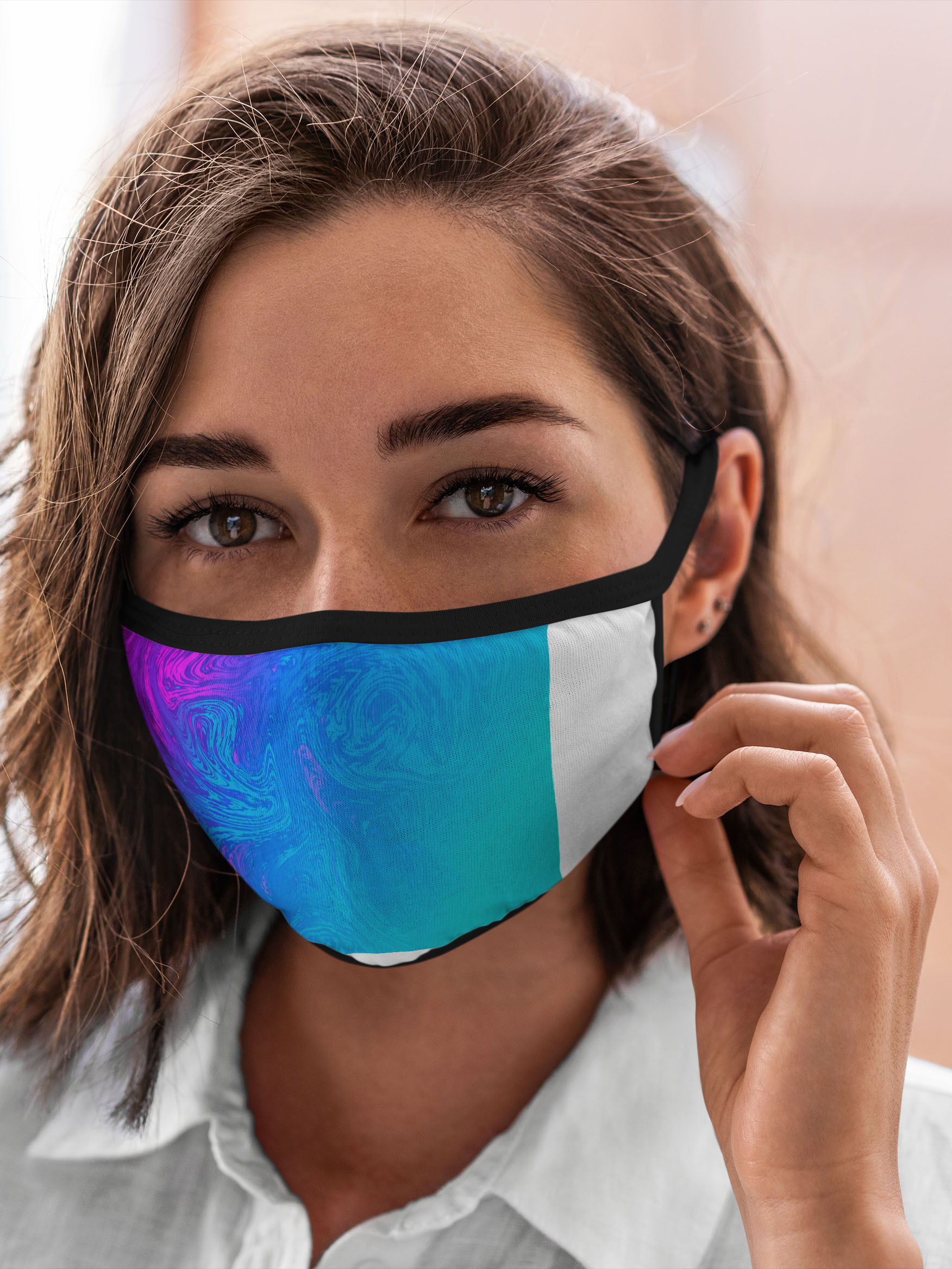 

Многоразовая маска унисекс Burnettie Vaporwave Background In Neon, Разноцветный, Vaporwave Background In Neon