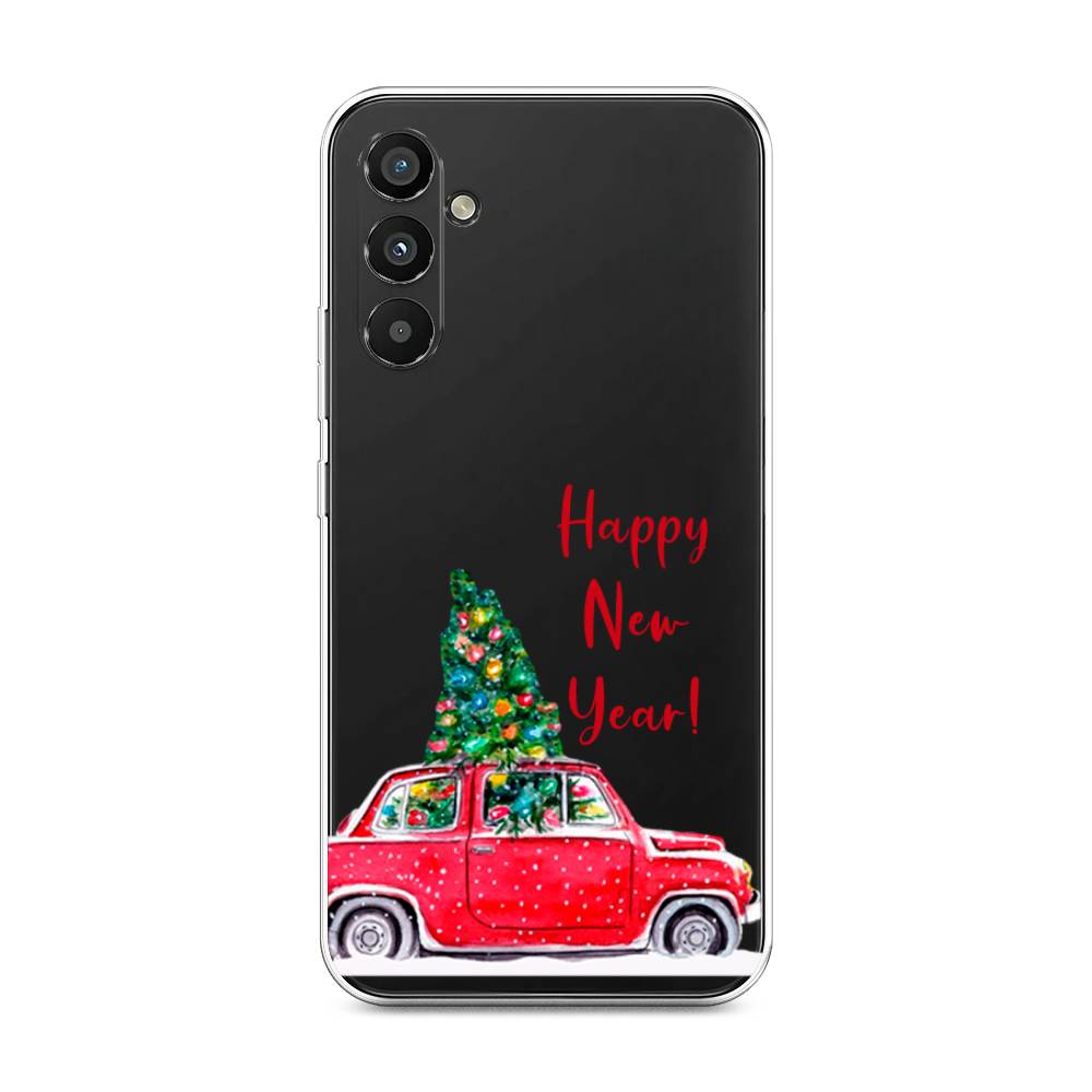

Чехол на Samsung Galaxy A34 5G Happy New Year, Красный;зеленый, 2107850-5