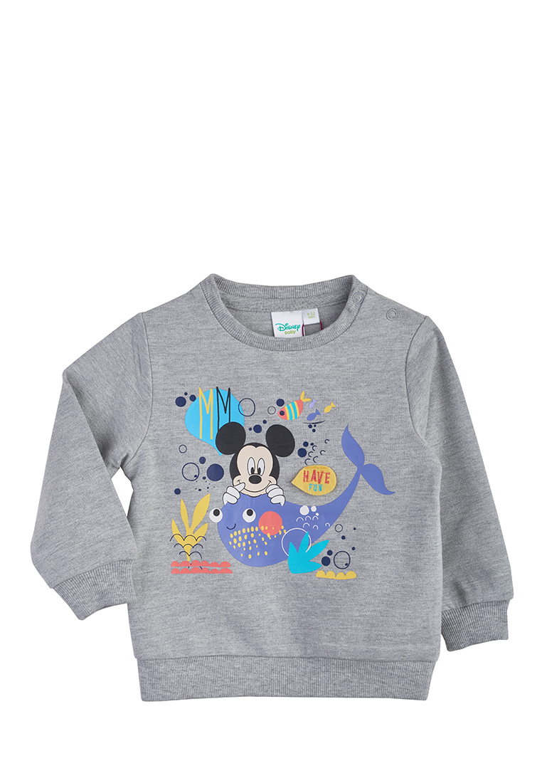 фото Джемпер детский disney ss20d06001056 серый р.74