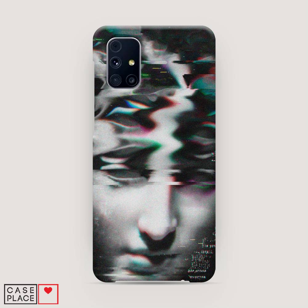 фото Чехол awog "glitch art" для samsung galaxy m31s