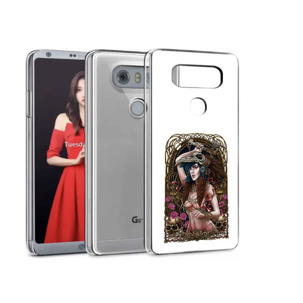 

Чехол MyPads Tocco для LG G5 красивая девушка рисунок, Прозрачный, Tocco
