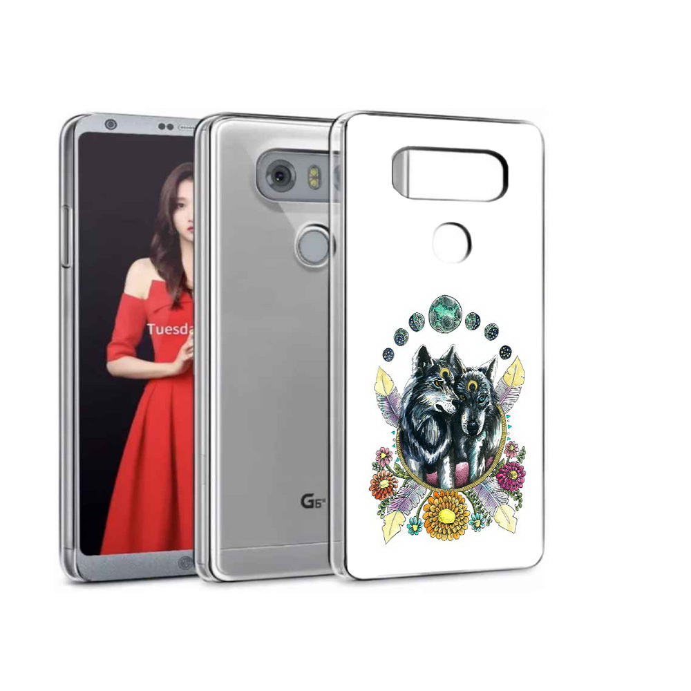 

Чехол MyPads Tocco для LG G5 красивые волки абстракция, Прозрачный, Tocco