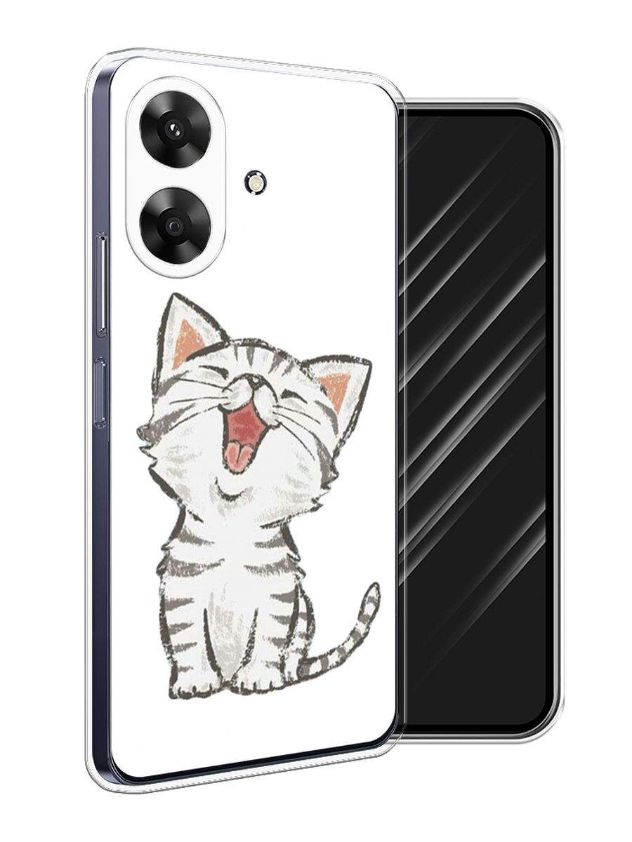 

Чехол Awog на Realme Note 60 "Котенок рисованный", Серый;белый, 2518550-1