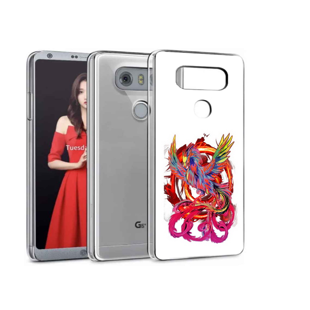 

Чехол MyPads Tocco для LG G5 красочный феникс, Прозрачный, Tocco