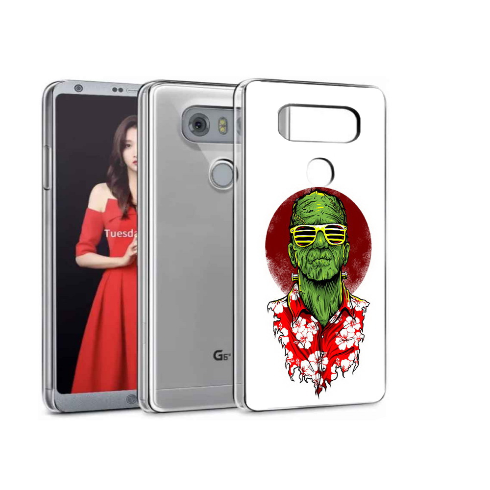 

Чехол MyPads Tocco для LG G5 крутой зеленый мужчина в очках, Прозрачный, Tocco