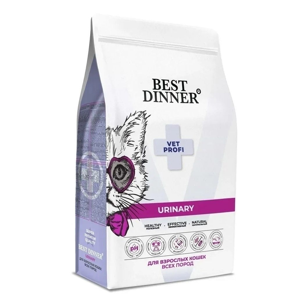 Сухой корм Best Dinner Vet Profi Urinary диетический для кошек 7 кг