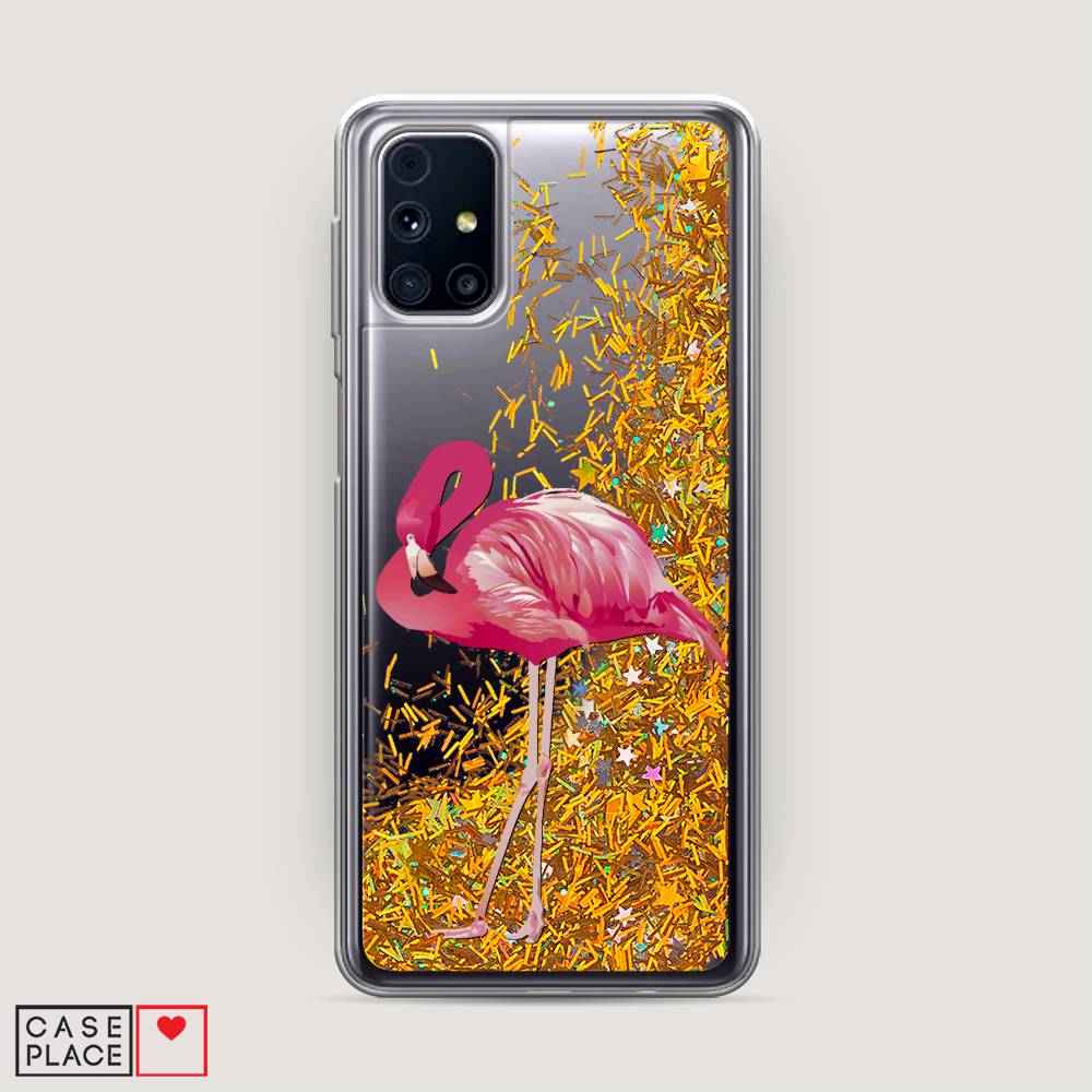 

Чехол Awog на Samsung Galaxy M31s / Самсунг M31s "Застенчивый фламинго", Розовый, 2101490-1