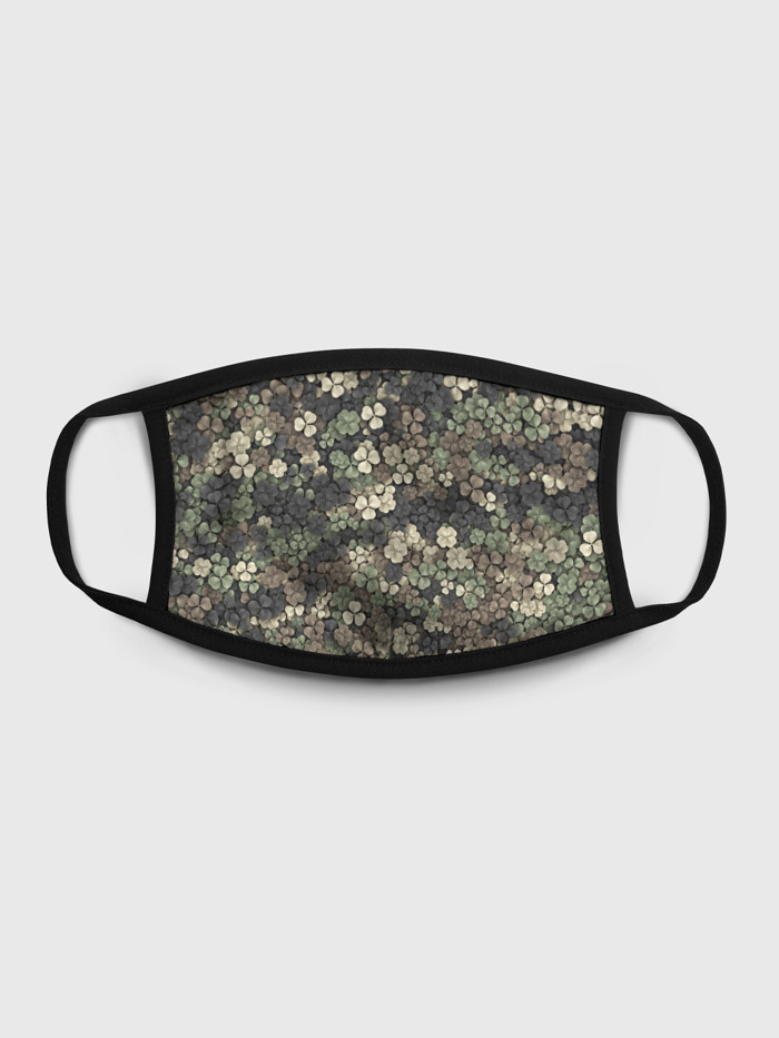 

Многоразовая маска унисекс Burnettie Камуфляж С Клевером, Разноцветный, Камуфляж С Клевером