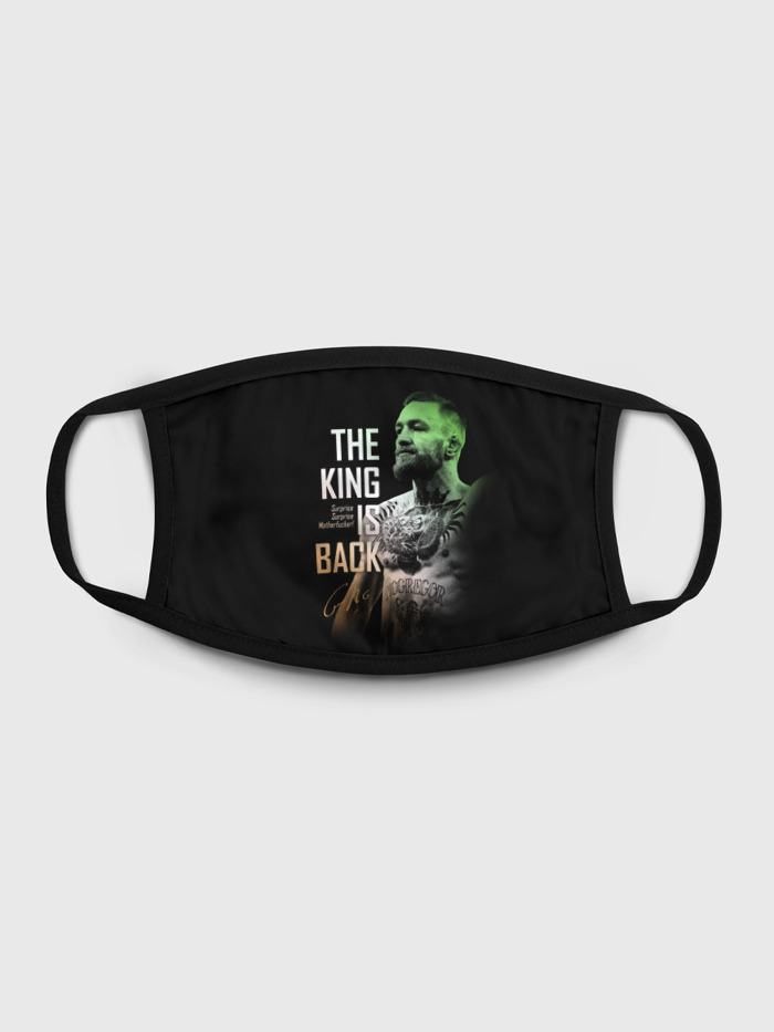 

Многоразовая маска унисекс Burnettie Конор Макгрегор, Разноцветный, Конор Макгрегор