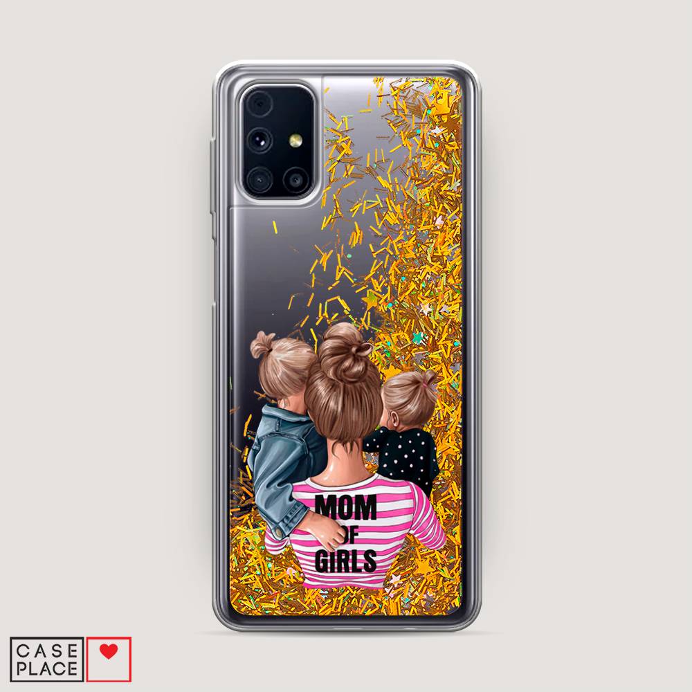 

Чехол Awog на Samsung Galaxy M31s / Самсунг M31s "Mom of Girls", Синий;розовый;черный, 2101490-1