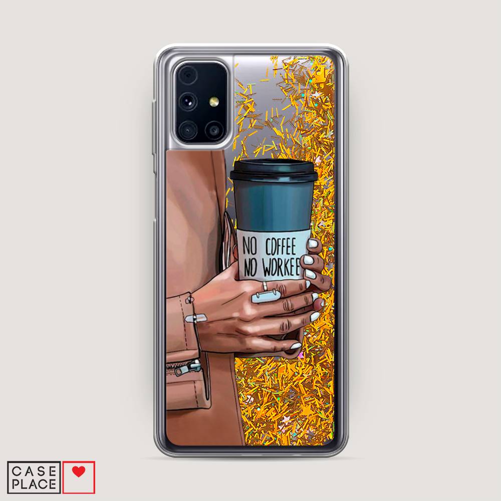 

Чехол Awog на Samsung Galaxy M31s / Самсунг M31s "No coffee", Коричневый;серый, 2101490-1