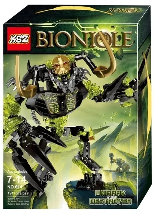 

Конструктор KSZ Bionicle 614 Бионикл Умарак-Разрушитель, Умарак-Разрушитель